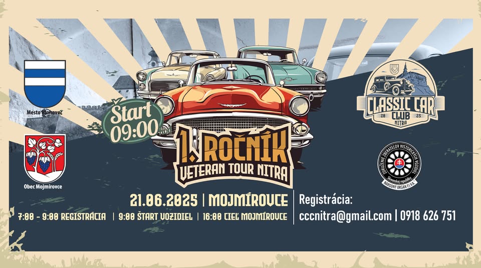 1. ročník Veterán tour Nitra