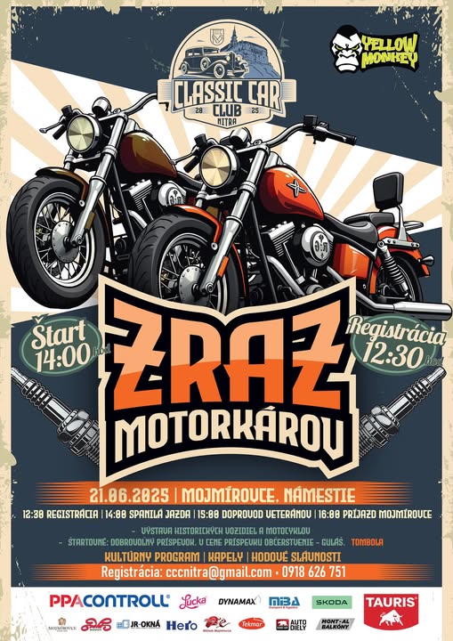 Zraz motorkárov
